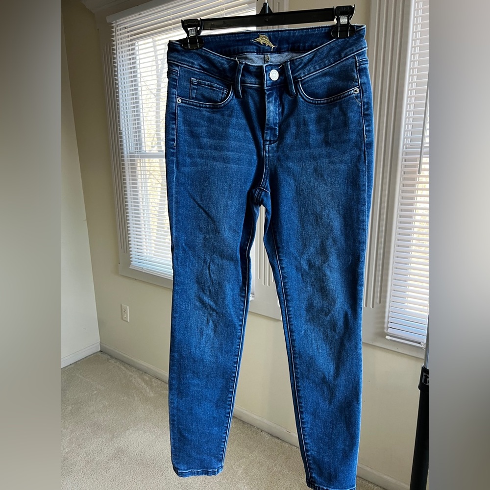 Tommy Bahama High Rise Ankle Jean